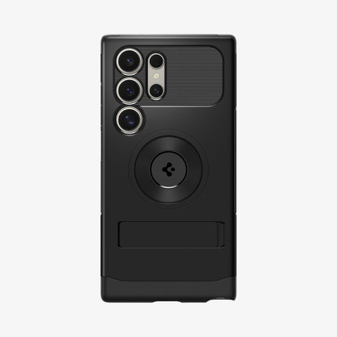 ACS07188 - Galaxy S24 Ultra Case Slim Armor (MagFit) in Metal Slate showing the back